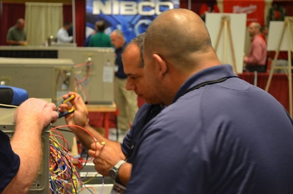 New to the PHCC Connect show this year, the HVAC apprenticeship contest.