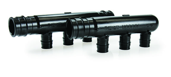 New Uponor High-flow Commercial EP Multiport Tees