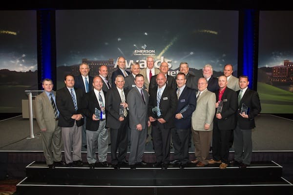 Emerson Climate Technologies 2014 Wholesaler Award Winners