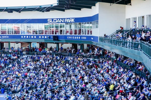 Photos of Sloan at Chicago Cubs Spring Training Facility, Sloan Park