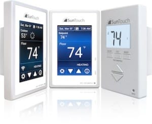 SunTouch SunStat® floor heating thermostats - Mechanical Hub | News ...