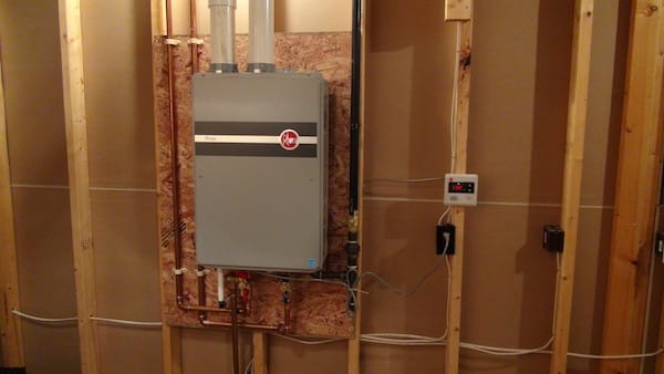 Rheem Condensing Tankless Water Heater (Indoor)