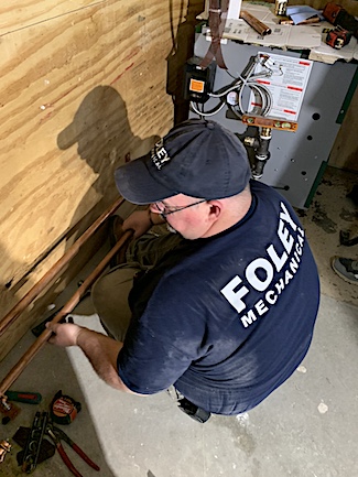 Foley Mechanical, hydronics, HVAC, construction, service calls, duct work, custom-designed and fully integrated radiant heat, steam, hydronic, and mechanical systems