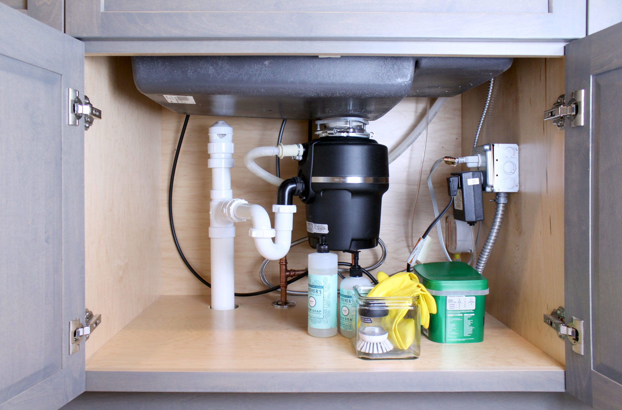 air admittance valve under kitchen sink