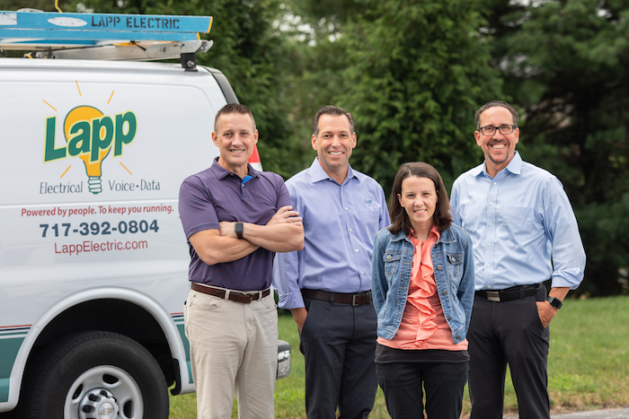 Lapp Electric, electrical, plumbing, HVAC, family business, working with relatives, trades, electricians, plumbers