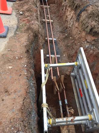 trench collapse, trench safety, plumbing, OSHA, plumbing safety, shoring