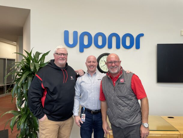 Uponor, Uponor Experience Center, plumbing, piping, PEX piping, supply chain, contractors, engineers, plumbing contractors
