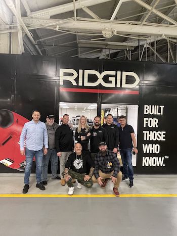 RIDGID, RIDGID tools, RIDGID wrenches, tools, RIDGID for the win, hand tools, RIDGID Experience Europe Edition 2023, plumbing, plumbing tools