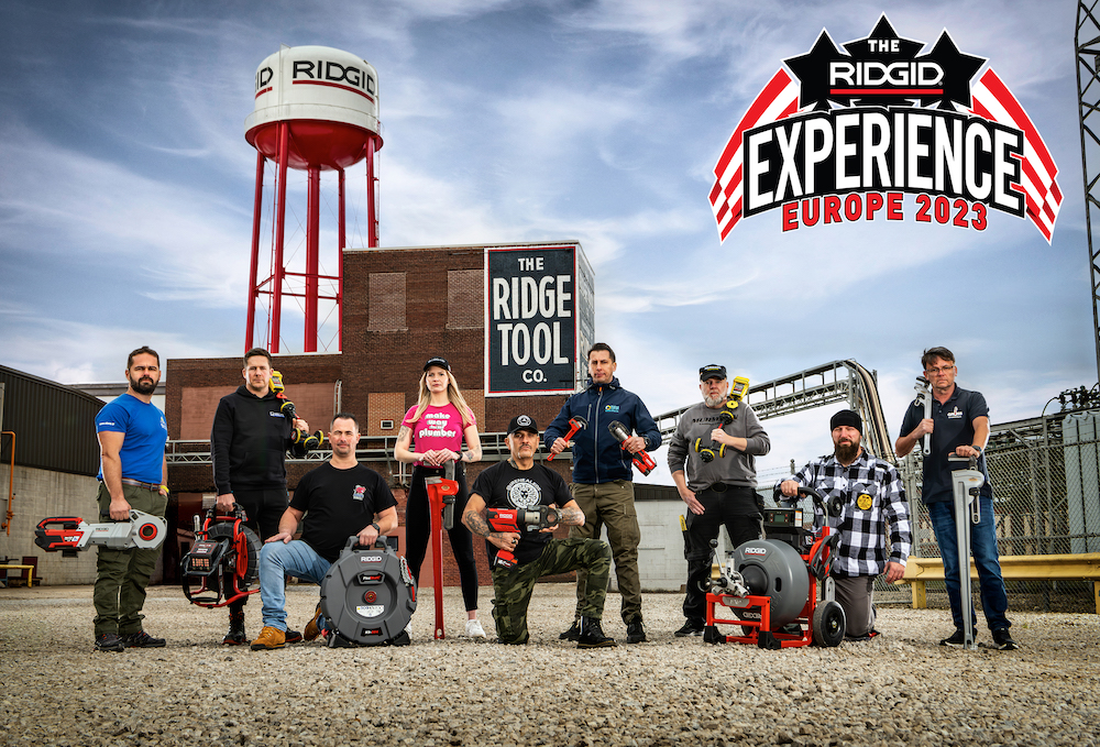 RIDGID, RIDGID tools, RIDGID wrenches, tools, RIDGID for the win, hand tools, RIDGID Experience Europe Edition 2023, plumbing, plumbing tools