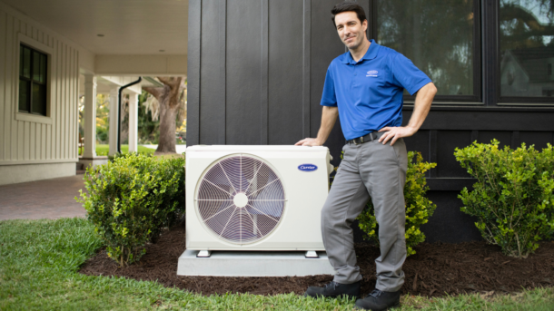 Carrier, HVAC, ductless systems, plumbing, contractors