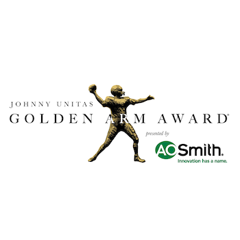 The Johnny Unitas Golden Arm Award, NCAA Football, plumbing, A.O. Smith, water heaters, water heating, tankless